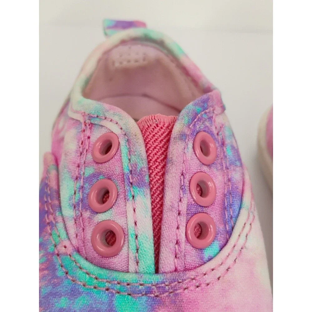 Cat & Jack Rory Tie Dye Slip on Sneakers Size 4 Cat and Jack